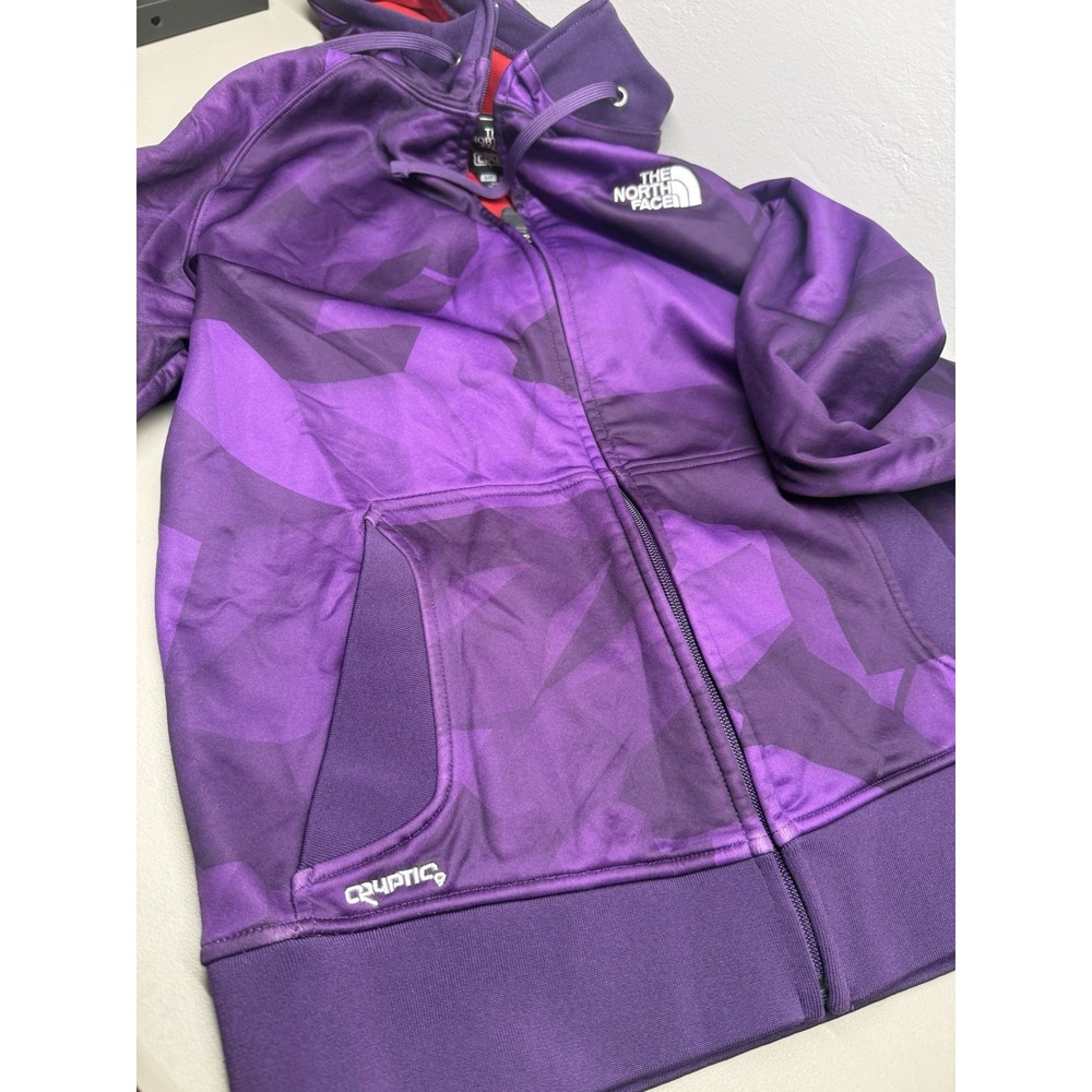 The North Face Cryptic Series Hoodie Purple Sz Small